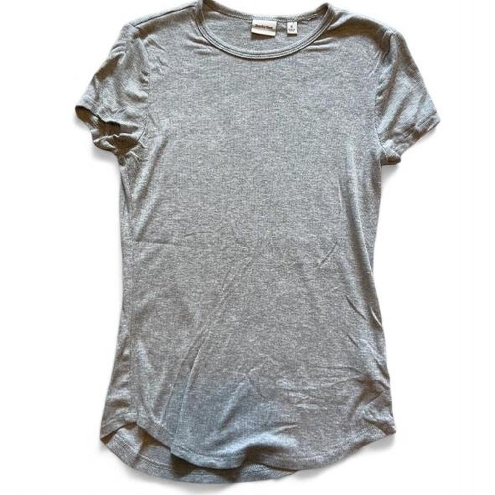 Aritzia Sunday Best gray tee